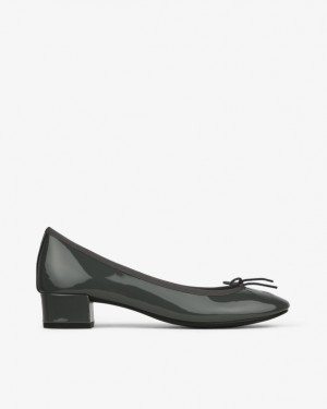 Repetto Camille sole rubber Ballerinas Damen Dunkel | 90153-BUKG