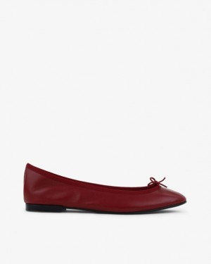 Repetto Cendrillon sole rubber Ballerinas Damen Dunkelrot | 07329-VANZ