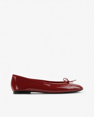 Repetto Cendrillon sole rubber Ballerinas Damen Dunkelrot | 72384-CTQH