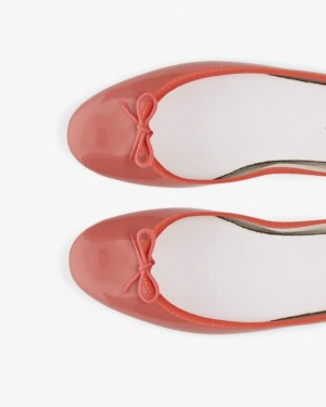 Repetto Cendrillon sole rubber Ballerinas Damen Rosa | 12490-MYOD