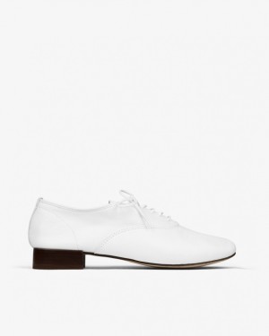 Repetto Zizi Oxford Schuhe Damen Weiß | 30468-CEQN