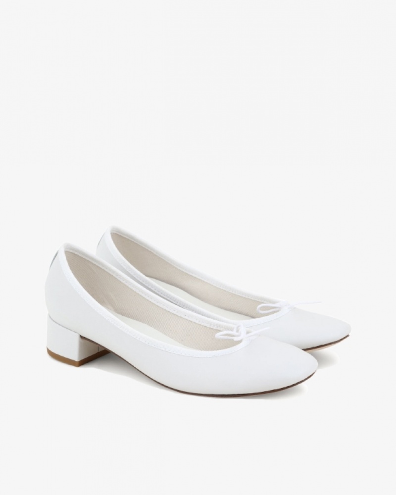 Repetto Camille Ballerinas Damen Weiß | 79061-ZJCB