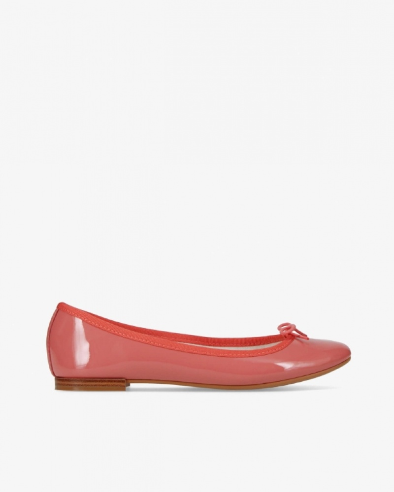 Repetto Cendrillon sole rubber Ballerinas Damen Rosa | 12490-MYOD