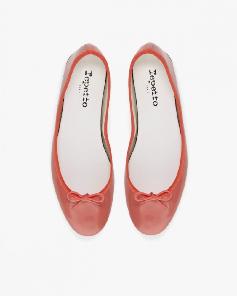 Repetto Cendrillon sole rubber Ballerinas Damen Rosa | 12490-MYOD